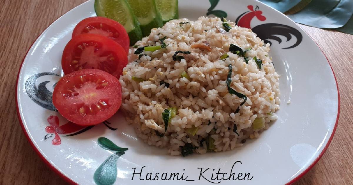 Resep Nasi Goreng Ikan Asin Jambal Roti oleh Hasami_Kitchen Cookpad