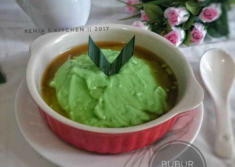 Bubur Kokoleh / Bubur Sum" ijo Pandan super lembut