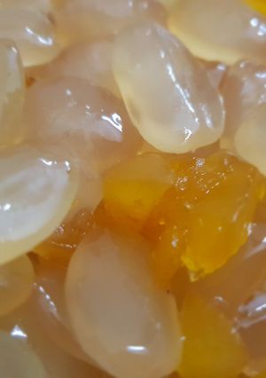 Hình của món Đác xào đường phèn thơm.