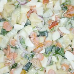 A picture of Vegetables salad.