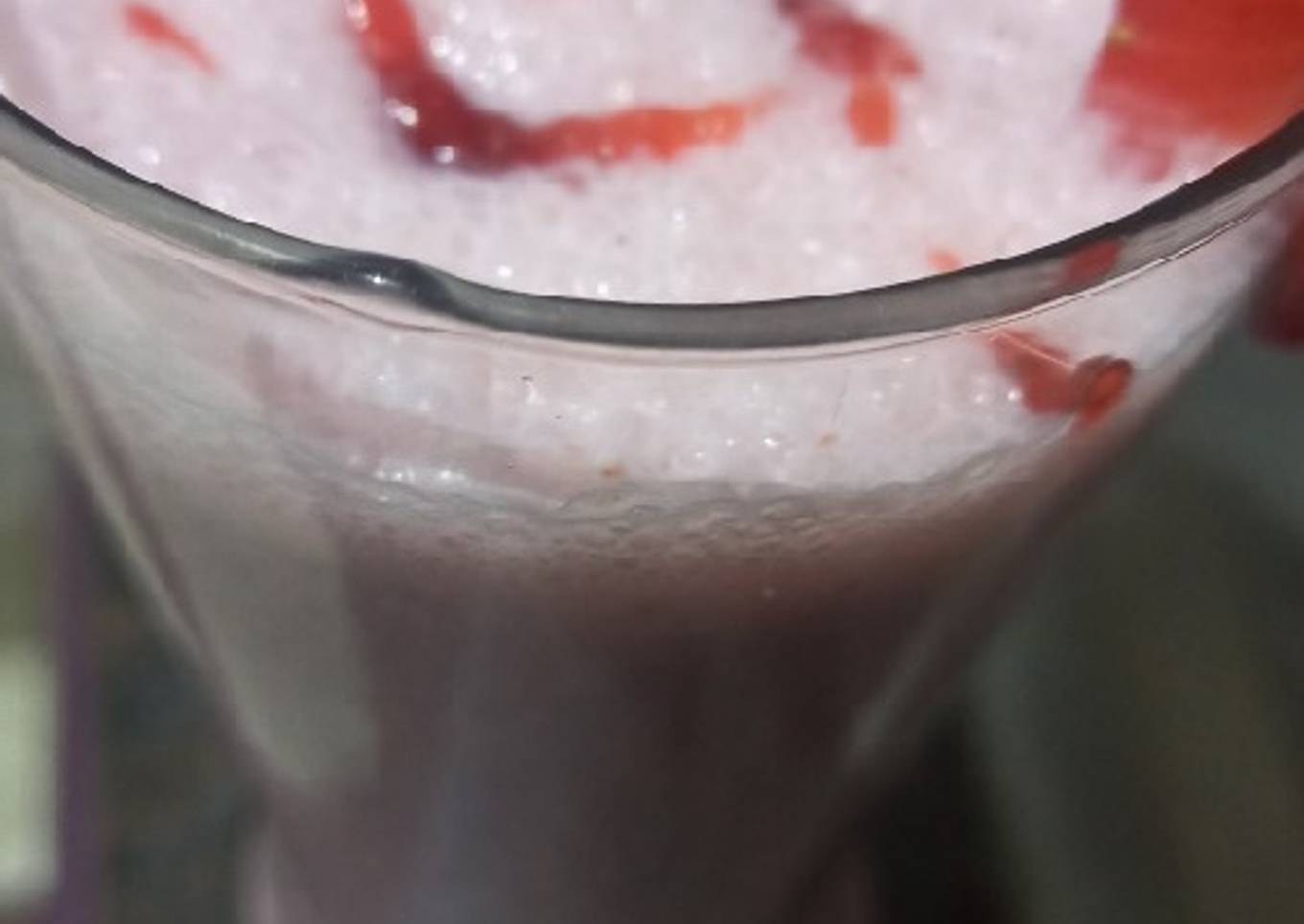 Strawberry milkshake