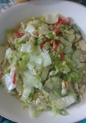 Foto resep Orak arik sawi putih
