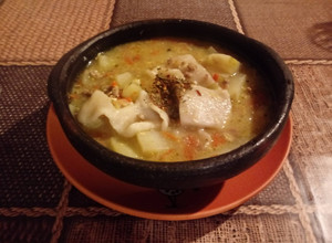 Una foto de Pantrucas de la tía Sara (con carne molida)