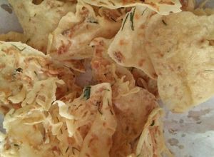 Foto resep Peyek rebon renyah