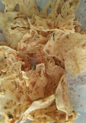 Foto resep Peyek rebon renyah