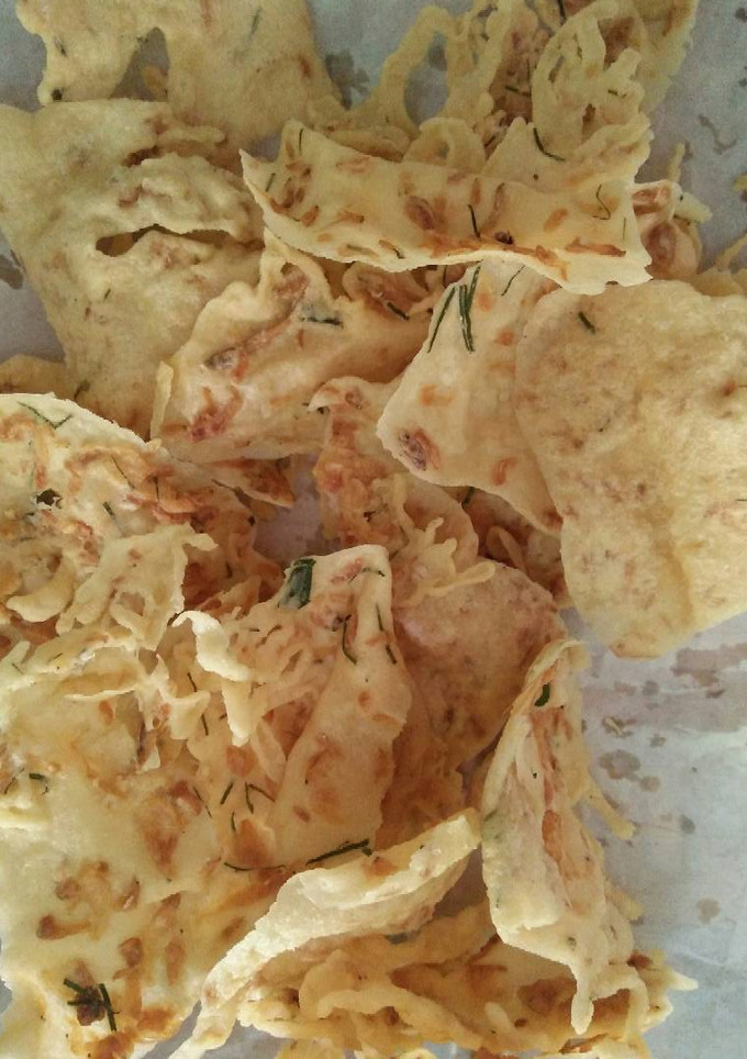 Foto resep Peyek rebon renyah