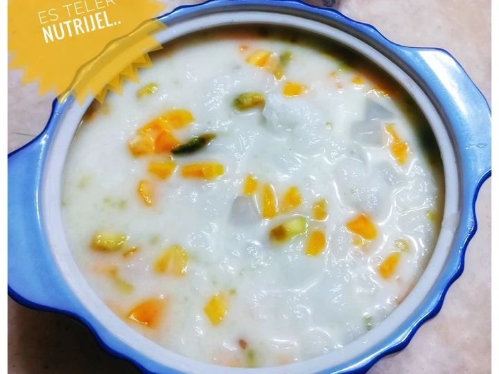 Langkah Mudah untuk Membikin Resep Es Teler Nutrijel yang Uenak Anti Ribet, Mantap Sekali