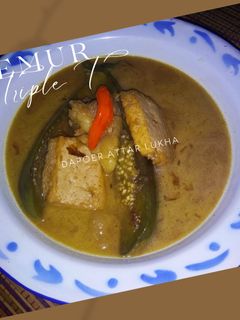 Foto resep RESEP MINGGU KE-5 SEMUR TRIPLE 'T' (Terong, Tahu, Tetelan)