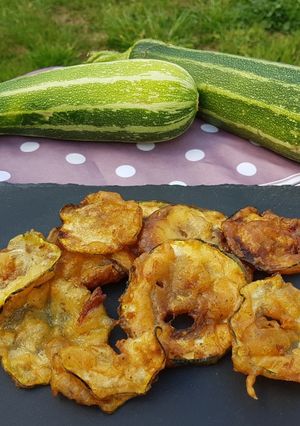 Une photo de Beignets de courgettes