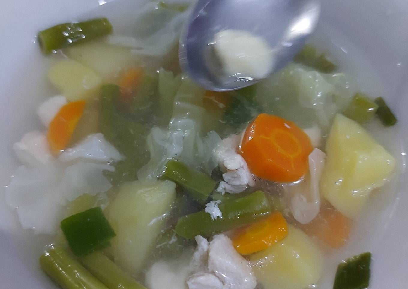 #1 Sup Ayam Sayur Simpel