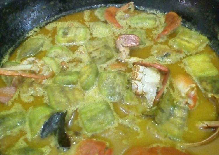 Kare Kepiting Terong