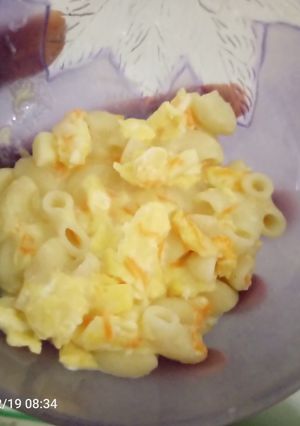 Foto resep 74. Mpasi 10+|Macaroni susu telur keju dan wortel 🥚🧀🥕