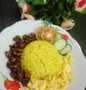 Langkah Mudah untuk Membuat Resep  Nasi kuning praktis yang Enak Banget, Bikin Ketagihan