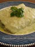 Enchiladas verdes con crema🌹