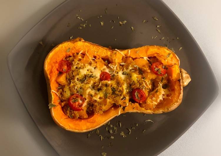 Comment Servir Butternut au quinoa