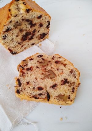 Una foto de Budín hamburgués 🍞🍫