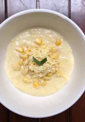 Foto resep Bubur Jagung Manis 🌽✨🌽(topping keju🧀)