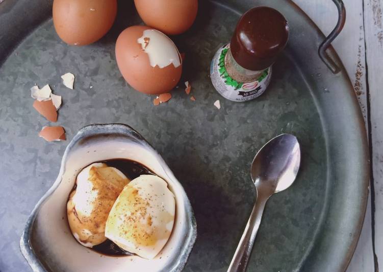 Bagaimana Membuat Telur Kicap yang Menggugah Selera