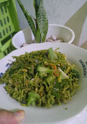 Foto resep Oseng bunga pepaya