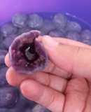 Camilan 3 bahan dari ubi ungu (klepon kw) bola bola ubi ungu isi coklat