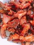 หมูทอด งา ขาว-ดำ แดดเดียว