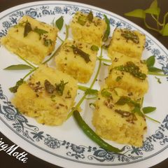 A picture of Channadal Khaman Dhokla.