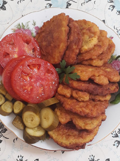 عکسی از دستور کوکوی سیب زمینی