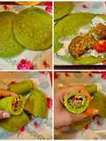 خبز البقدونس الصحي 🌯