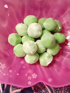 Foto resep Mochi pandan isi kacang