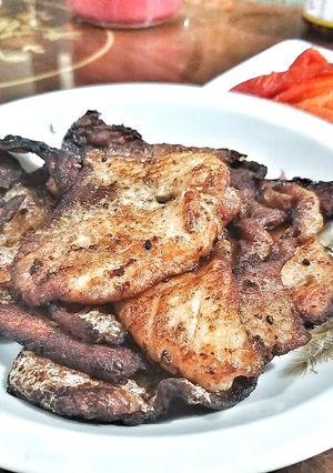 Foto resep Grilled Spicy Salmon Trimming