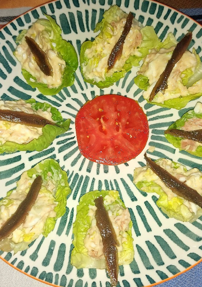 Una foto de Bocados de ensaladilla