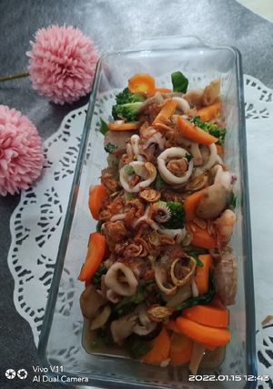 Foto resep Capcay seafood