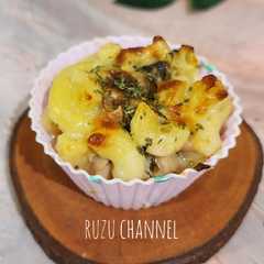 113. Baked Mushroom Macaroni রেসিপির প্রধান ছবি