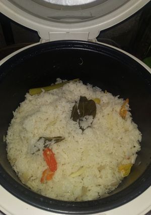 Foto resep Nasi liwet rice cooker