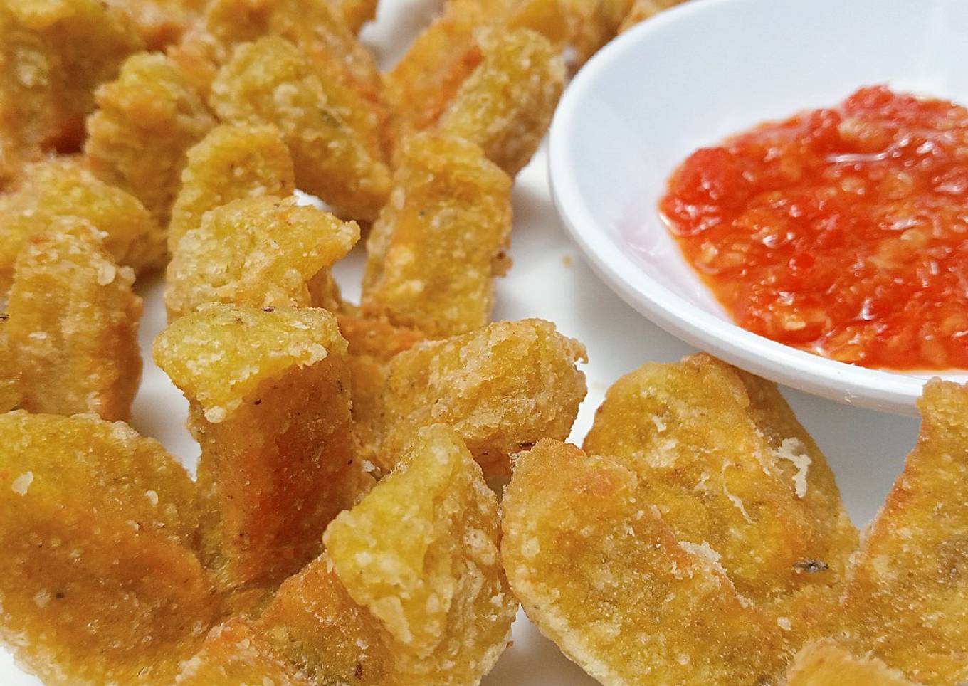 Bakso Goreng Mekar sambal cuka