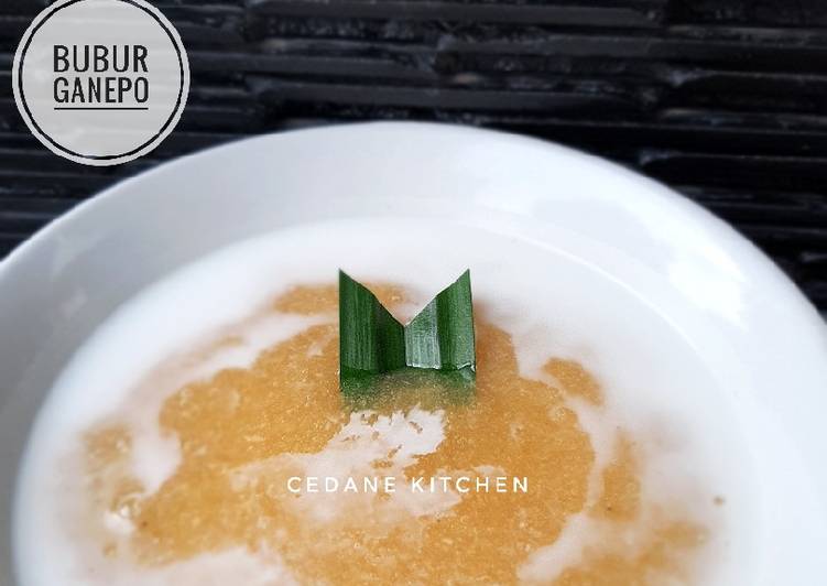 Anti Ribet, Memasak Bubur Ganepo Yang Mudah