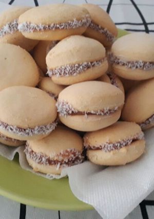 Una foto de Alfajores de maicena