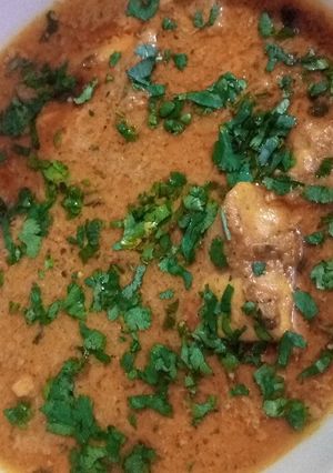 A picture of Restaurant Style Chicken Handi🍗🍲.