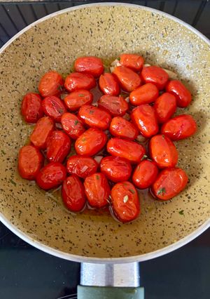 Φωτογραφία της συνταγής 👩🍳Τηγανητά Ντοματίνια!