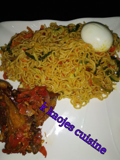 A picture of Stir fry noodles.