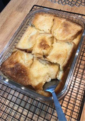 Gambar Bread Butter Pudding