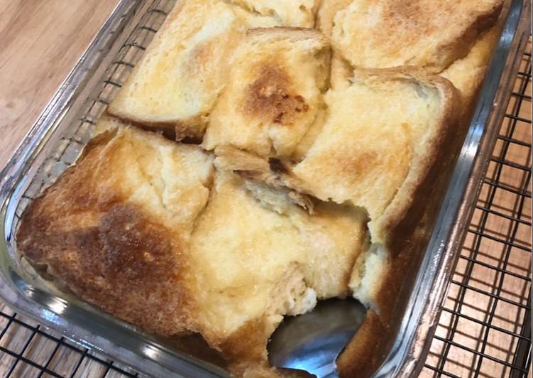 7 Langkah Resepi Bread Butter Pudding Yang Segera