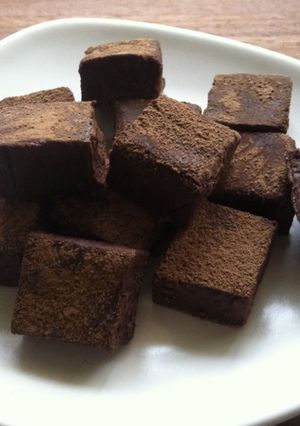A picture of Tofu Chocolate Truffles.