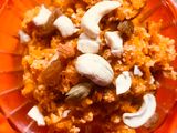 लाल भोपळा हलवा (Lal Bhopla Halwa Recipe In Marathi)