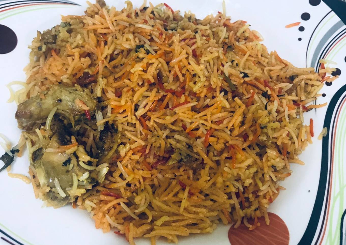 Chicken dam biryani