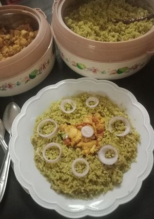पालक पुलाव (Palak pulao recipe in hindi) रेसिपी मुख्य फोटो