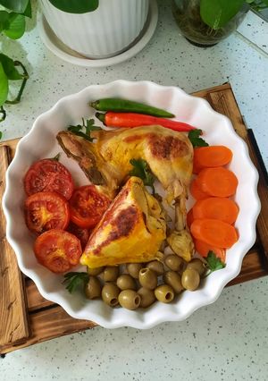 عکسی از دستور خوراک مرغ رژیمی