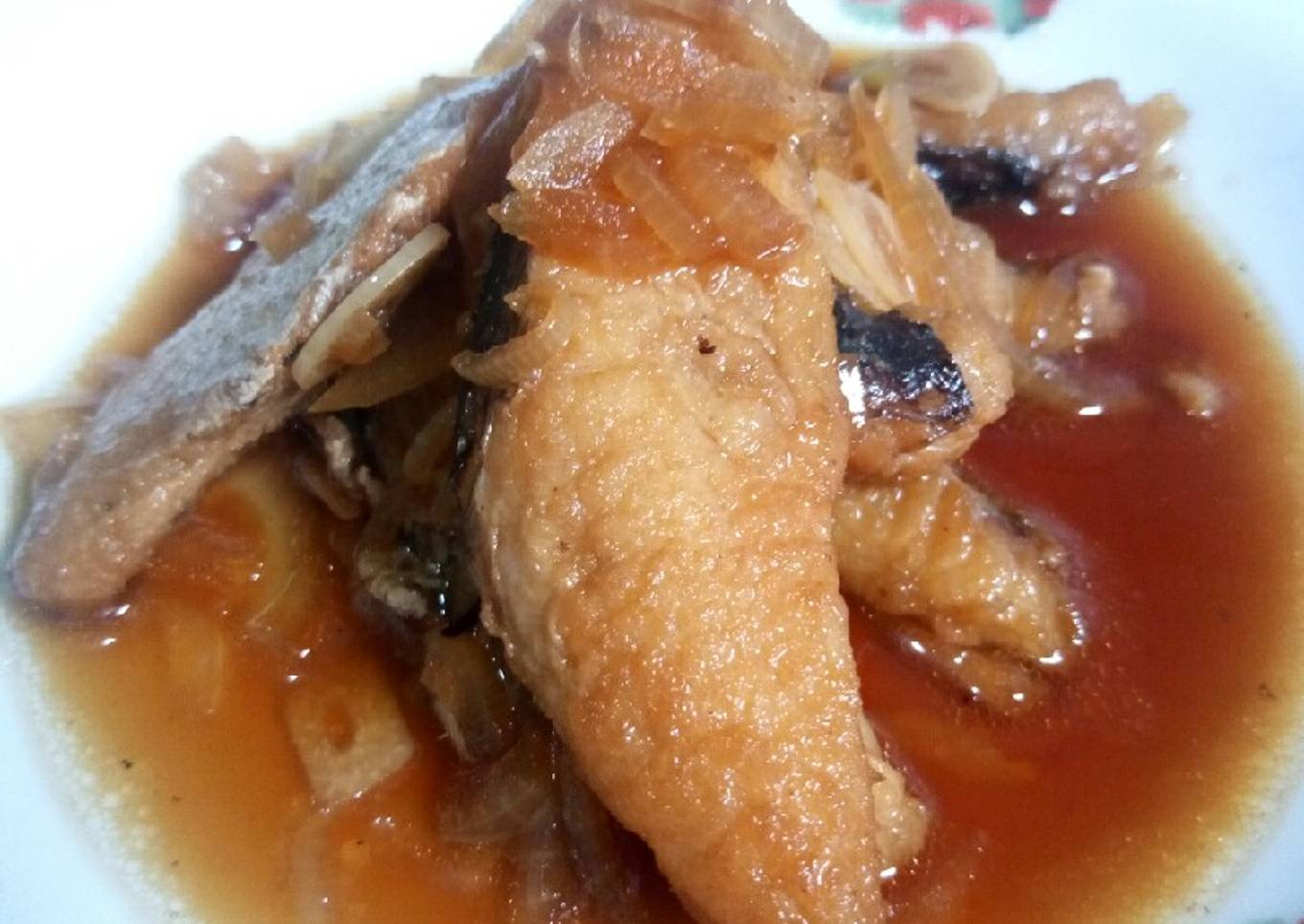 Ikan Asin Jambal Kuah Kecap