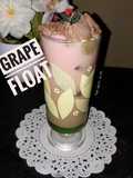 Grape Float (Jus anggur es krem)