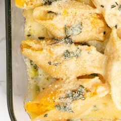 A picture of Butternut Squash Stuffed Shells.